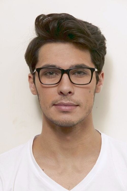 Franky Black AcetateEyeglass Frames for Men from EyeBuyDirect