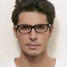 Jody Black & Red AcetateEyeglass Frames for Men from EyeBuyDirect