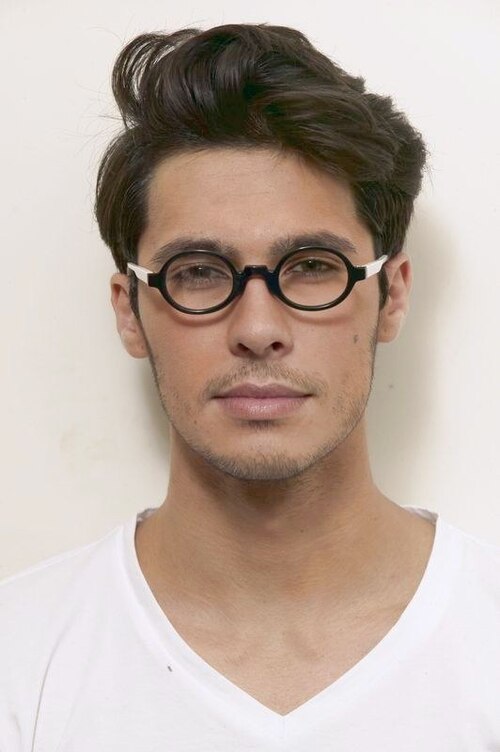 Kerry Black & White AcetateEyeglass Frames for Men from EyeBuyDirect