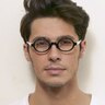 Kerry Black & White AcetateEyeglass Frames for Men from EyeBuyDirect