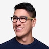 Panama Black AcetateEyeglass Frames for Men from EyeBuyDirect