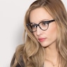 Jane Birkin Gray Tortoise Wood-textureEyeglass Frames for Women from EyeBuyDirect