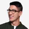 Willow Brown & Tortoise AcetateEyeglass Frames for Men from EyeBuyDirect