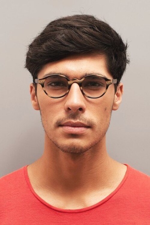 Saint Louis Brown Wood-textureEyeglass Frames for Men from EyeBuyDirect