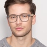 Lincoln Gray AcetateEyeglass Frames for Men from EyeBuyDirect
