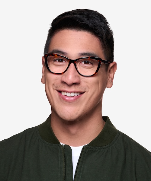 Charlotte Tortoise AcetateEyeglass Frames for Men from EyeBuyDirect