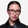 Charlotte Écailles AcétateMontures de lunettes de vue pour Femmes d'EyeBuyDirect