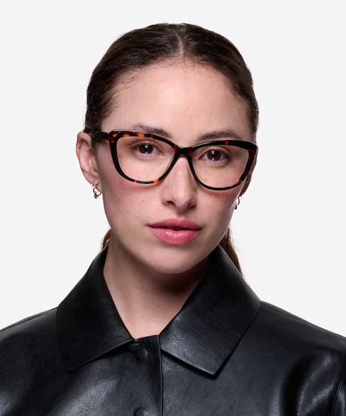 Charlotte Tortoise AcetateEyeglass Frames for Women from EyeBuyDirect