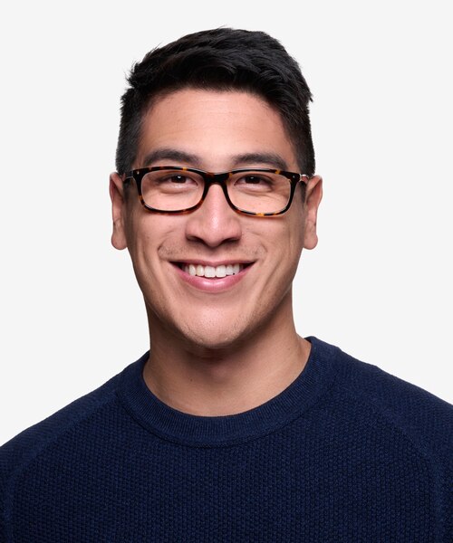 Mandi Écailles AcétateMontures de lunettes de vue pour Hommes d'EyeBuyDirect