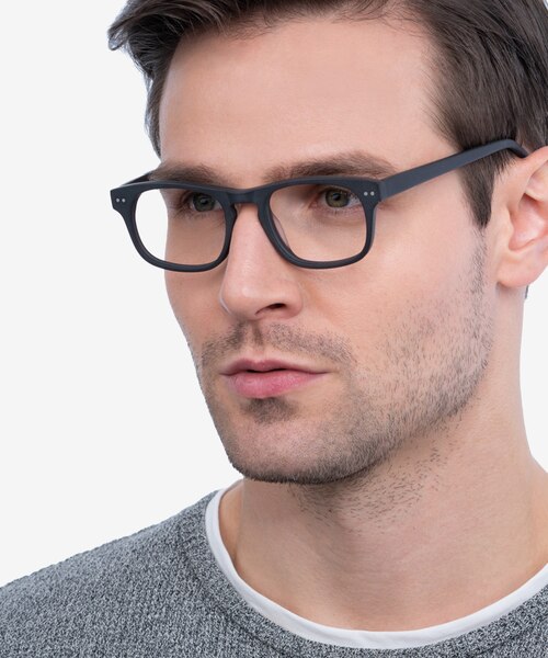 Carla Coffee AcetateEyeglass Frames for Men from EyeBuyDirect