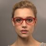 Manni Rouge AcétateMontures de lunettes de vue pour Femmes d'EyeBuyDirect