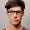 Little Cedar Black Wood-textureEyeglass Frames for Men from EyeBuyDirect