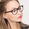 Anahi Brown & Tortoise AcétateMontures de lunettes de vue pour Femmes d'EyeBuyDirect