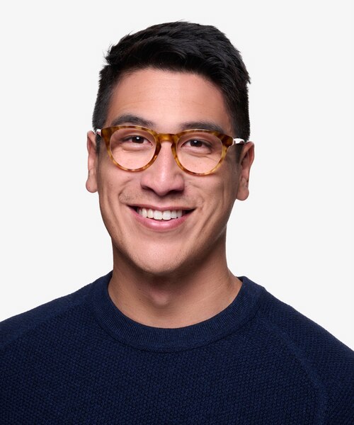 Stanford Brown & Tortoise AcetateEyeglass Frames for Men from EyeBuyDirect