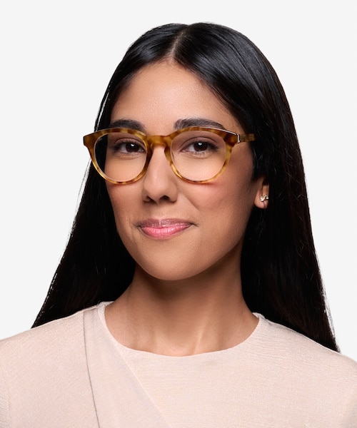 Stanford Brown & Tortoise AcetateEyeglass Frames for Women from EyeBuyDirect