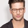 Yale Brown AcetateEyeglass Frames for Men from EyeBuyDirect