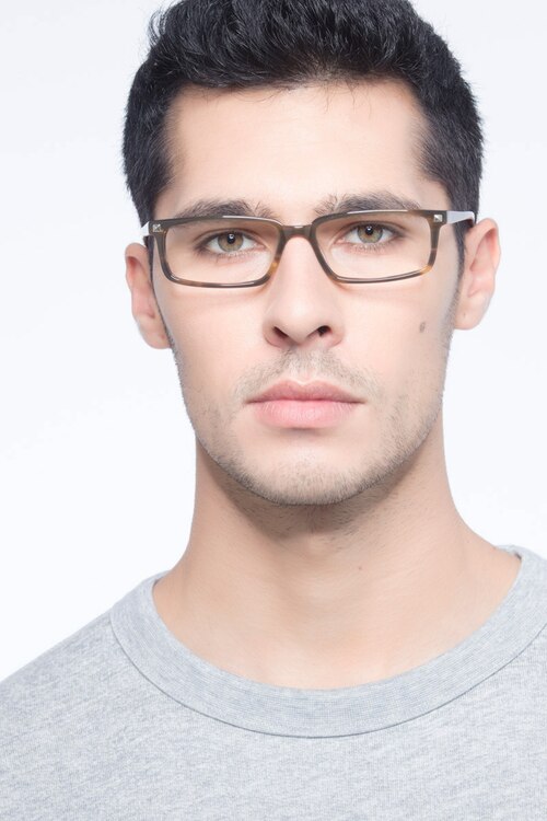 Hugo Brown AcetateEyeglass Frames for Men from EyeBuyDirect