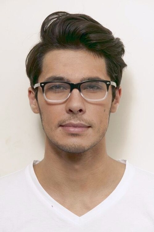 Novorzhev Gris AcétateMontures de lunettes de vue pour Hommes d'EyeBuyDirect