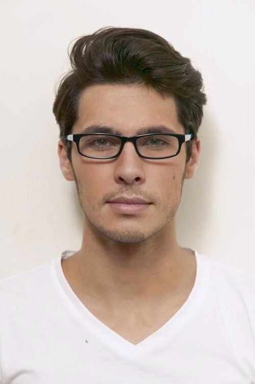 Starr Black & Blue AcétateMontures de lunettes de vue pour Hommes d'EyeBuyDirect