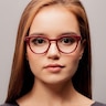 Soho Burgundy AcetateEyeglass Frames for Women from EyeBuyDirect