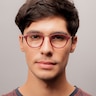 Lulu Burgundy AcetateSunglass Frames for Men from EyeBuyDirect