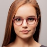 Lulu Burgundy AcetateSunglass Frames for Women from EyeBuyDirect