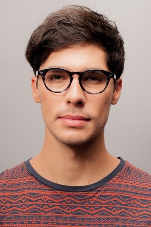 Bavarian Navy AcetateEyeglass Frames for Men from EyeBuyDirect