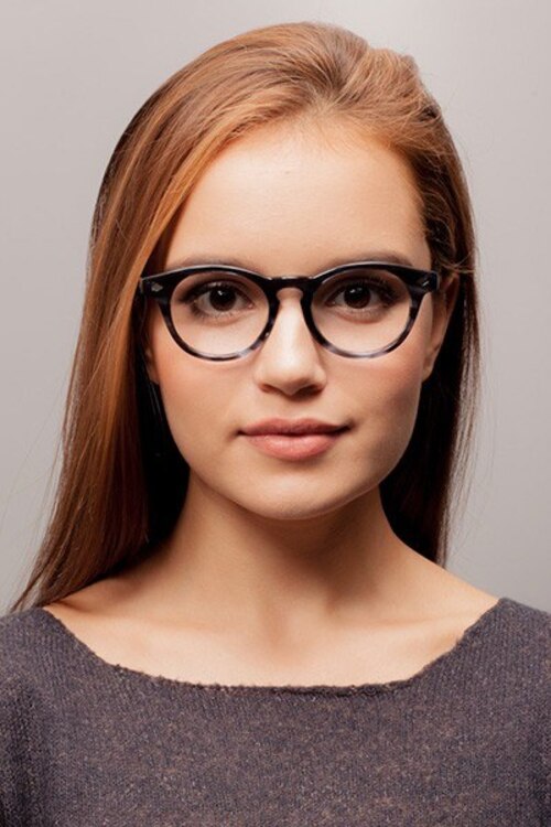 Bavarian Navy AcetateEyeglass Frames for Women from EyeBuyDirect