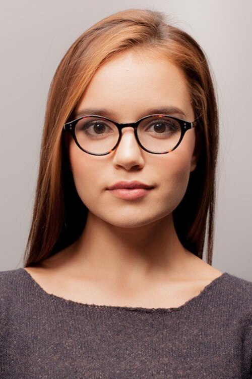 The Look Écailles AcétateMontures de lunettes de vue pour Femmes d'EyeBuyDirect