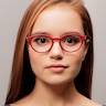 Olivia Red AcetateEyeglass Frames for Women from EyeBuyDirect