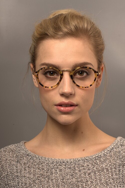 Old Street Golden & Tortoise AcetateEyeglass Frames for Women from EyeBuyDirect