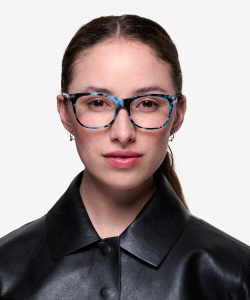 Almost Famous Nebular Blue AcétateMontures de lunettes de vue pour Femmes d'EyeBuyDirect