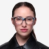 Almost Famous Nebular Blue AcétateMontures de lunettes de vue pour Femmes d'EyeBuyDirect