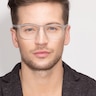 Rhode Island Matte Gray AcetateEyeglass Frames for Men from EyeBuyDirect