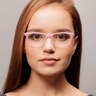 Andrea Pink AcetateEyeglass Frames for Women from EyeBuyDirect