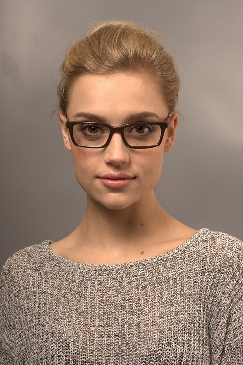 Clark Coffee AcétateMontures de lunettes de vue pour Femmes d'EyeBuyDirect