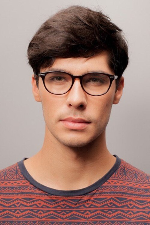 Chicago Brown AcetateEyeglass Frames for Men from EyeBuyDirect