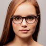 Chicago Brown AcetateEyeglass Frames for Women from EyeBuyDirect