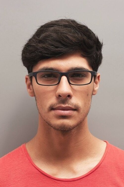 Rae Bleu marine PlastiqueMontures de lunettes de vue pour Hommes d'EyeBuyDirect