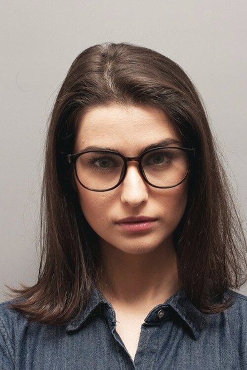 Alessandra Brown & Tortoise PlasticEyeglass Frames for Women from EyeBuyDirect
