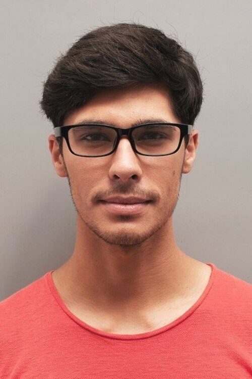 Arnav Black PlasticEyeglass Frames for Men from EyeBuyDirect