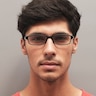 Alma Black PlasticEyeglass Frames for Men from EyeBuyDirect