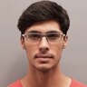 Alma Gray PlasticEyeglass Frames for Men from EyeBuyDirect