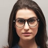 Daphne Black Plastic-metalEyeglass Frames for Women from EyeBuyDirect