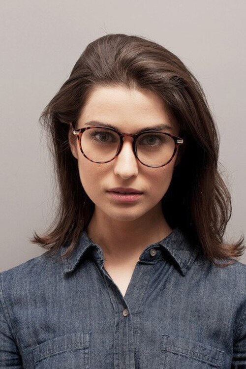 Daphne Brown & Tortoise Plastic-metalMontures de lunettes de vue pour Femmes d'EyeBuyDirect
