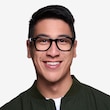 Atlee Black PlasticEyeglass Frames for Men from EyeBuyDirect