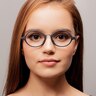 Artist Navy PlasticEyeglass Frames for Women from EyeBuyDirect