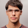 Echo Gray PlasticEyeglass Frames for Men from EyeBuyDirect