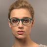 Valentin Vert AcétateMontures de lunettes de vue pour Femmes d'EyeBuyDirect