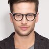 Twist Navy AcetateEyeglass Frames for Men from EyeBuyDirect
